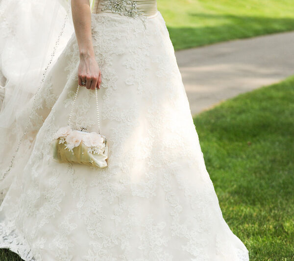 Laforet ANGEE W. bridal clutch from Claire Hallan